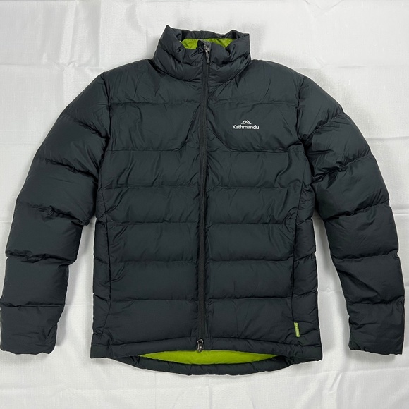 kathmandu mens black puffer jacket